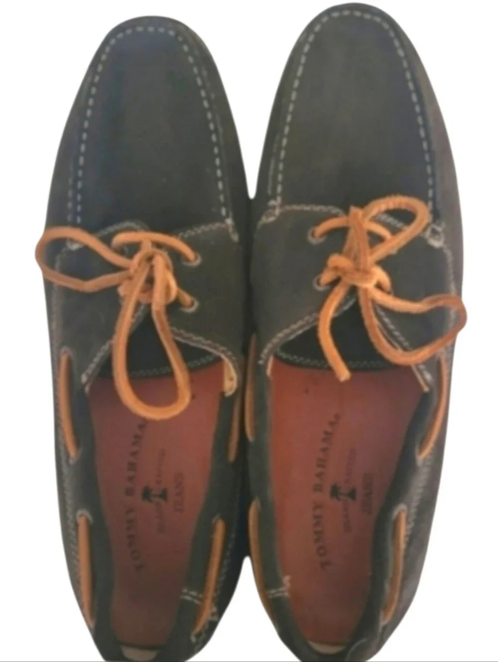 Tommy Bahama Rocker Canyon Camp Moc Boat Shoes Brown Size 12